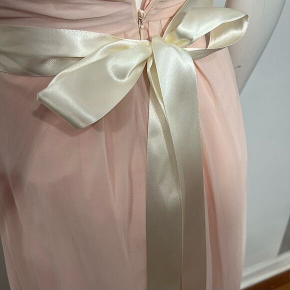 Bill Levkoff Strapless Blush Pink Strapless Formal Dress -- 0 - Picture 7 of 9
